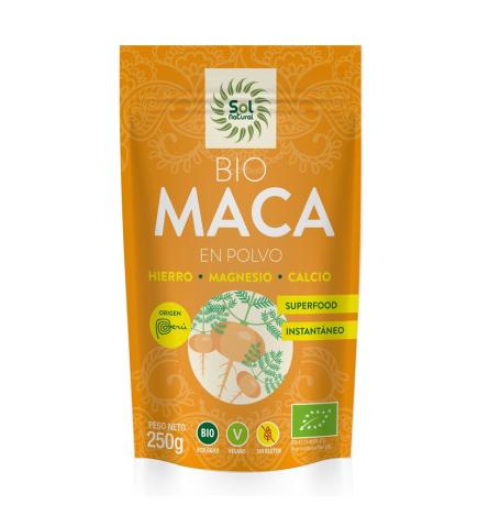 Maca en polvo Bio 250g Sol Natural