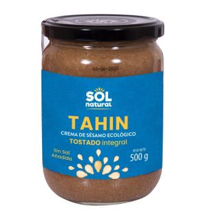 Tahin tostado bio 500g Sol natural