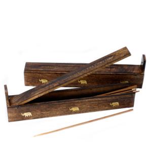 Mango Wood Incense Box - Assorted