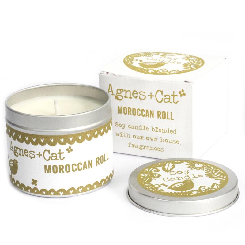 Velas en Lata - Moroccan Roll