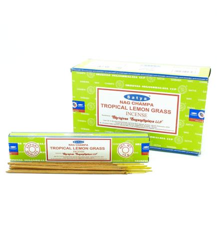Varillas de Incienso Satya 15g - Tropical Lemongrass