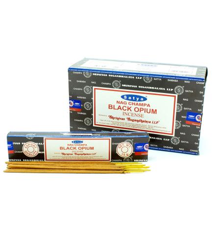 Varillas de Incienso Satya 15g - Black Opium
