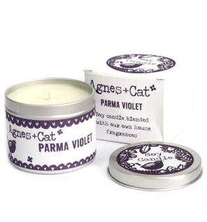 Velas en Lata - Parma Violet