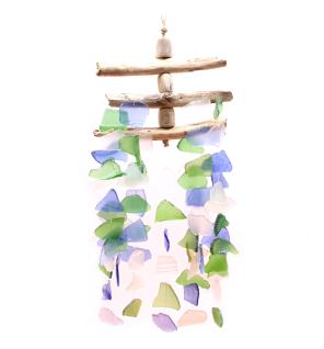 Espanta Espíritos - Três Stick Flexível - Verde / Branco / Azul