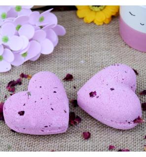 Bombas de Baño Corazón 70g - Ylang & Rose