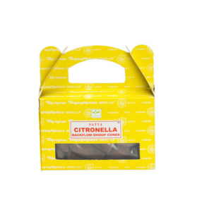Caja de 24 Conos de Reflujo - Satya Citronela