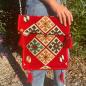 Bolso bandolera rojo Kilim Festival