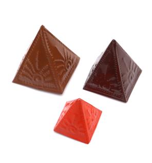 Juego de moldes de incienso en polvo - Lt Brown Dk Brown Orange