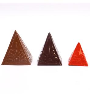 Juego de moldes de incienso en polvo - Lt Brown Dk Brown Orange