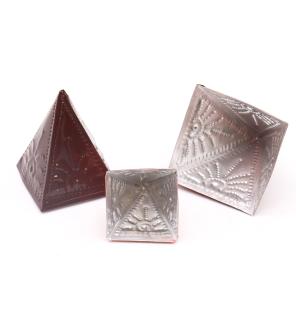 Juego de moldes de incienso en polvo - Lt Brown Dk Brown Orange