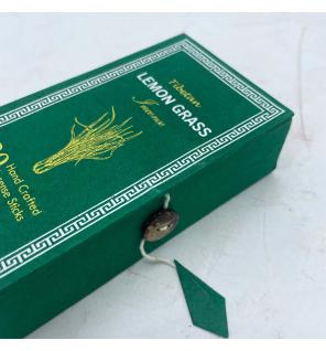 Set de regalo de incienso Himalayan Sugandhit Dhoop - Hierba de limón
