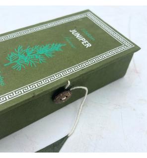 Set de regalo de incienso Himalayan Sugandhit Dhoop - Enebro