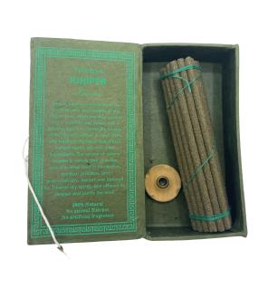 Set de regalo de incienso Himalayan Sugandhit Dhoop - Enebro