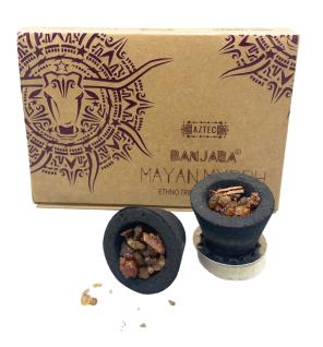 Caja de 6 copos de Resina Banjara - Mirra
