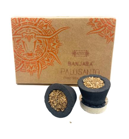 Caja de 6 copas de Resina Banjara - Palo Santo