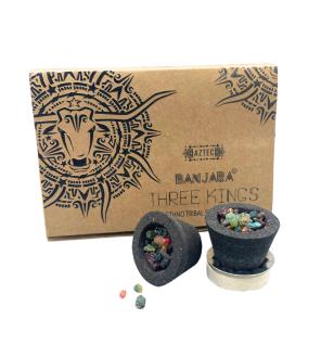 Caja de 6 copas de Resina Banjara - 3 Reyes