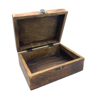 Caja de Recuerdos Grande de Madera 20x15x7,5cm - Buda