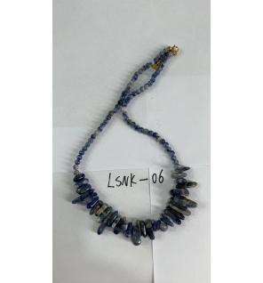 Collar de gemas Longstone - Sodalita