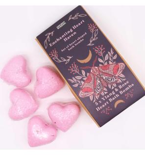 Set de Bombas de Baño de Corazón-Encantador Corazón Cielo