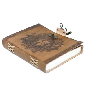 Leather Greenman Notebook