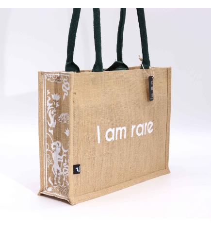 Bolsa Grande de Yute Hop Hare - Soy Rara