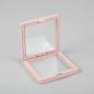 Marco Flotante 3D Grande 11x11cm - Rosa