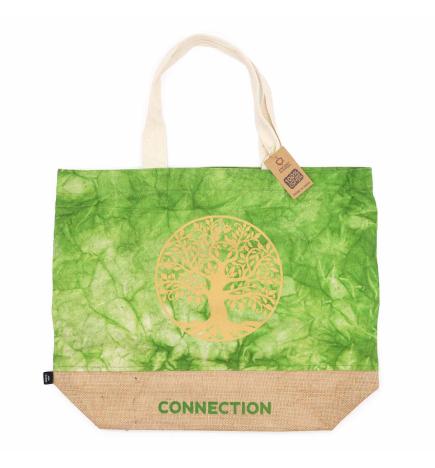 Bolsa All Natural - Verde - Árbol de la Vida - Conexión