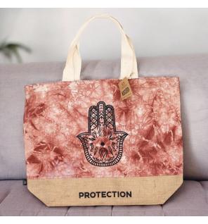 Bolsa All Natural - Terracota - Hamsa - Protección