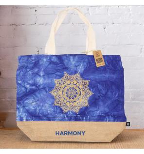 Bolsa All Natural - Azul - Mandala - Harmony