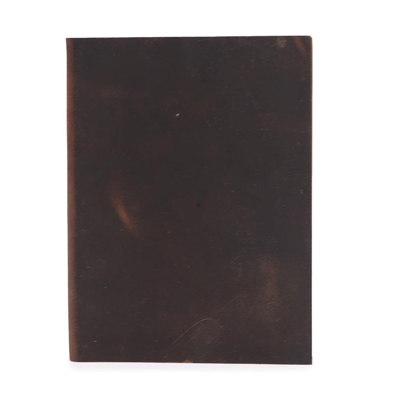 Cuaderno de Notas Marrón Bronceado - Rayadas