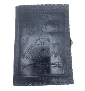 Cuaderno Grande de las Sombras - Negro con Bordes Desgastados