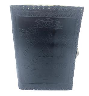 Cuaderno Grande de las Sombras - Negro con Bordes Desgastados