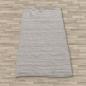 Alfombra grande de algodón tejida a mano - 130x170cm - Gris