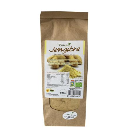 Jengibre en polvo bio 200 g Dream Foods