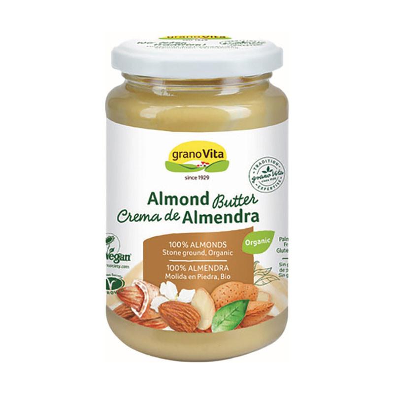 Crema de Almendra molida en piedra Bio 350g Granovita