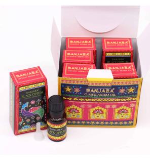 Aceite con fragancia de la India Banjara 10ml - Opio negro