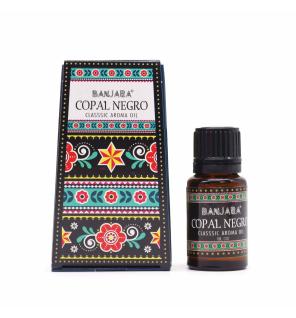 Aceite con Fragancia de la India Banjara 10ml - Copal Negro