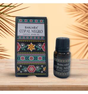 Aceite con Fragancia de la India Banjara 10ml - Copal Negro