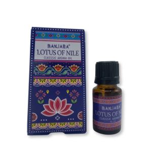 Aceite con fragancia de la India Banjara 10ml - Loto del Nilo