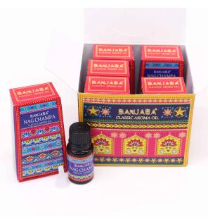 Aceite con Fragancia de la India Banjara 10ml - Nag Champa