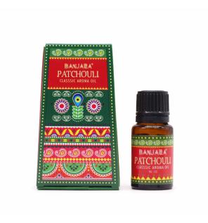 Aceite con fragancia de la India Banjara 10ml - Pathchouli