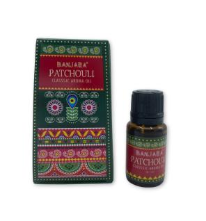 Aceite con fragancia de la India Banjara 10ml - Pathchouli