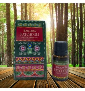 Aceite con fragancia de la India Banjara 10ml - Pathchouli