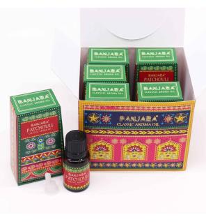 Aceite con fragancia de la India Banjara 10ml - Pathchouli