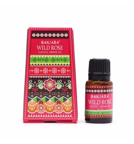 Aceite con fragancia de la India Banjara 10ml - Rosa silvestre