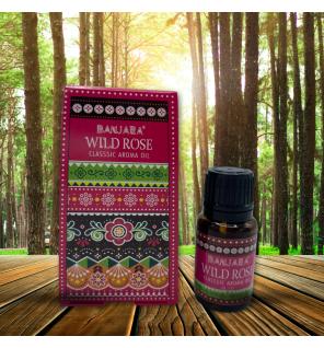 Aceite con fragancia de la India Banjara 10ml - Rosa silvestre