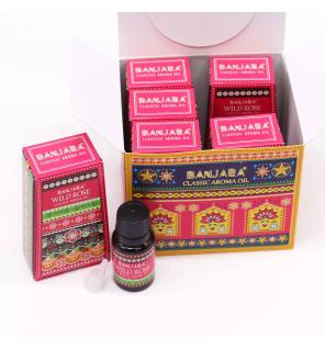 Aceite con fragancia de la India Banjara 10ml - Rosa silvestre