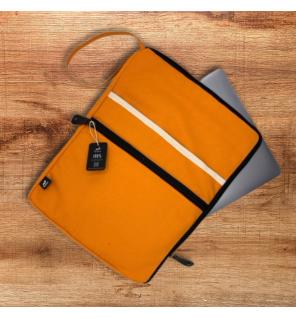 Funda Grande de Lona para Portátil - Naranja