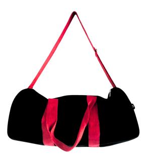 Bolsa de deporte - Negro - Asa rosa cereza