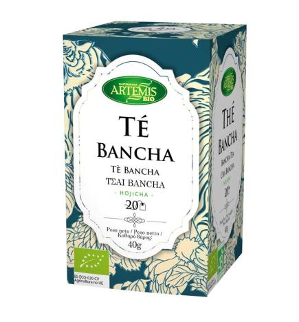 Te bancha hojicha bio 20 filtros Artemis